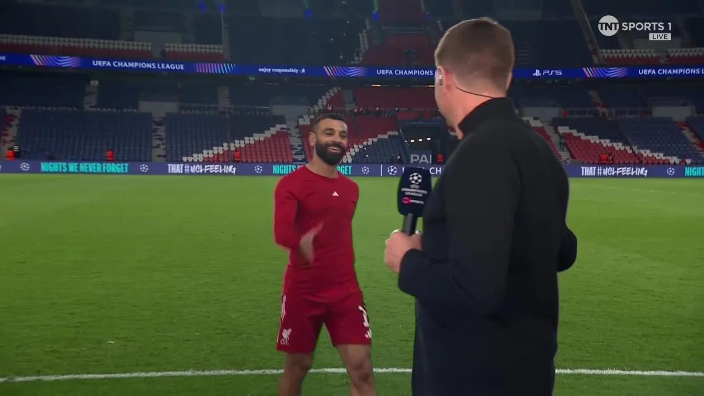 网站入口-枯坐90分钟，萨拉赫赛后与杰拉德打招呼后拒绝了采访请求